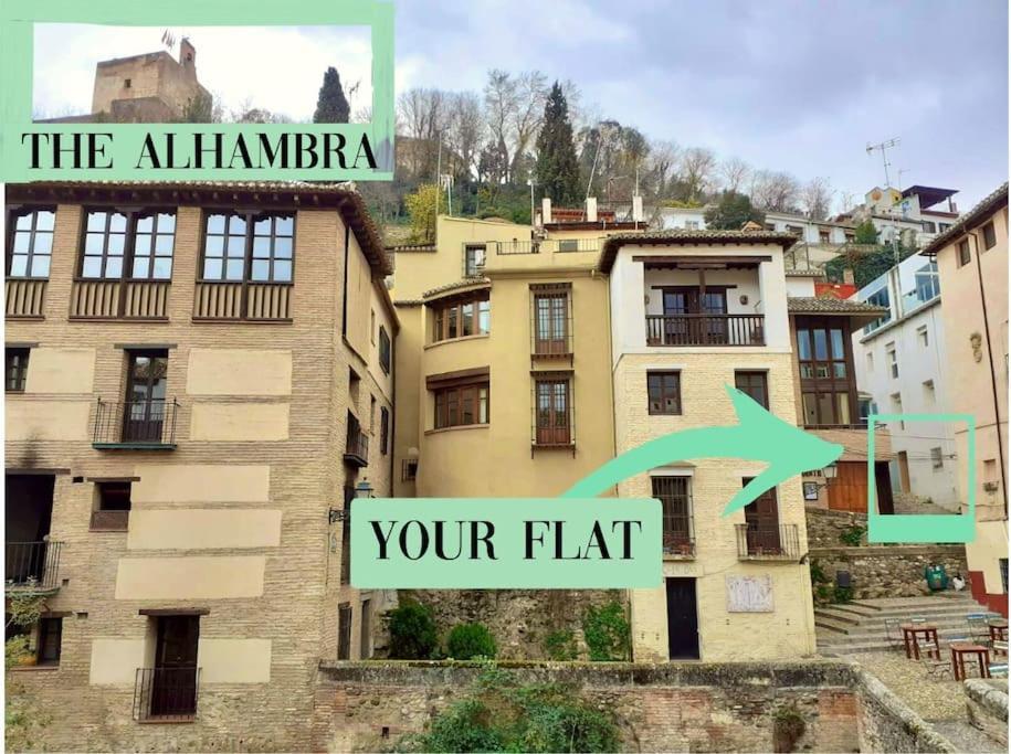 Cosy Flat / Literally At The Foot Of Alhambra Apartment Granada Ngoại thất bức ảnh